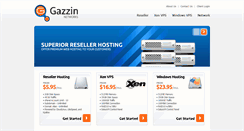 Desktop Screenshot of gazzin.com